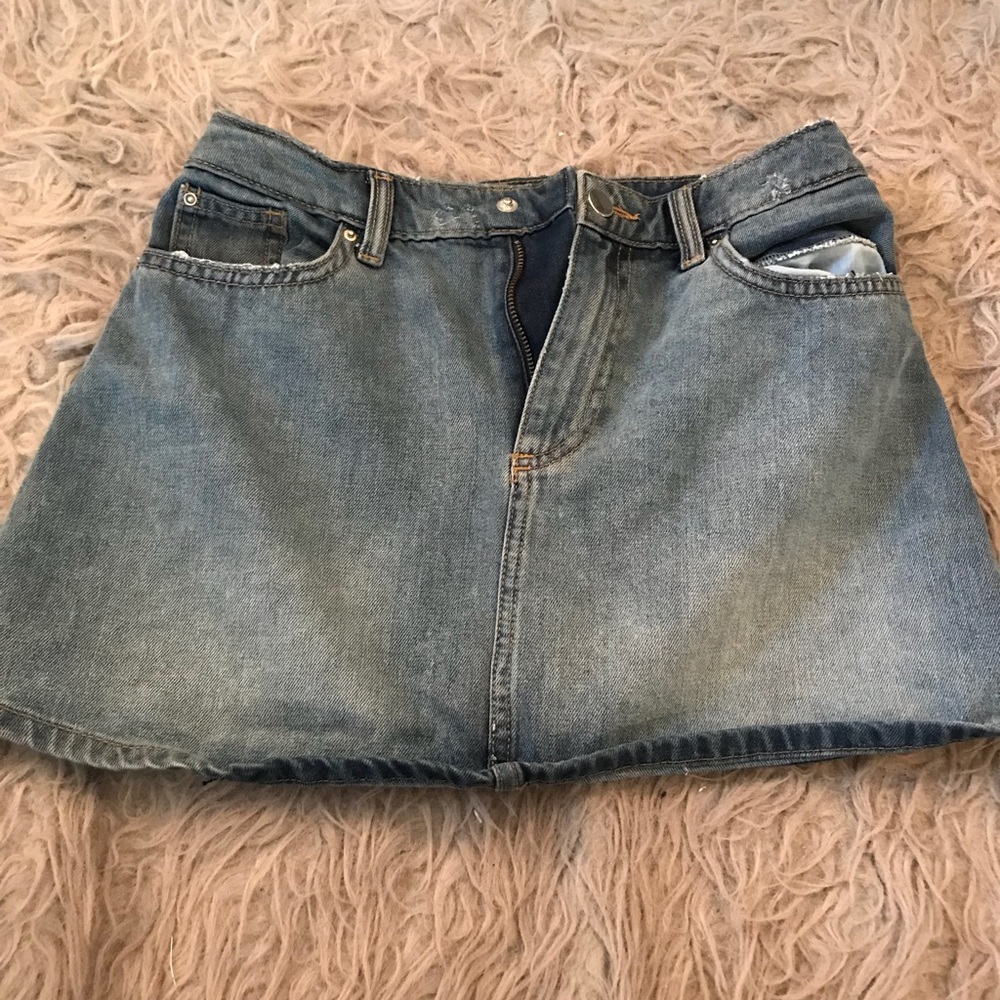 H&M denim skirt